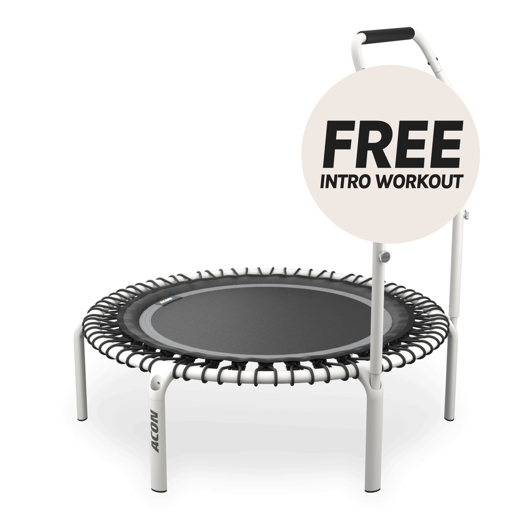 ACON Fit 1,12 m Pyöreä fitness-trampoliini Active-kahvatangolla