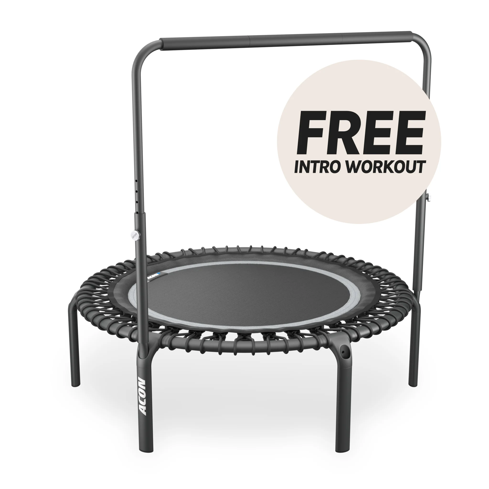 ACON Fit 1,12 m Pyöreä fitness-trampoliini Balance-kahvatangolla - Image 6