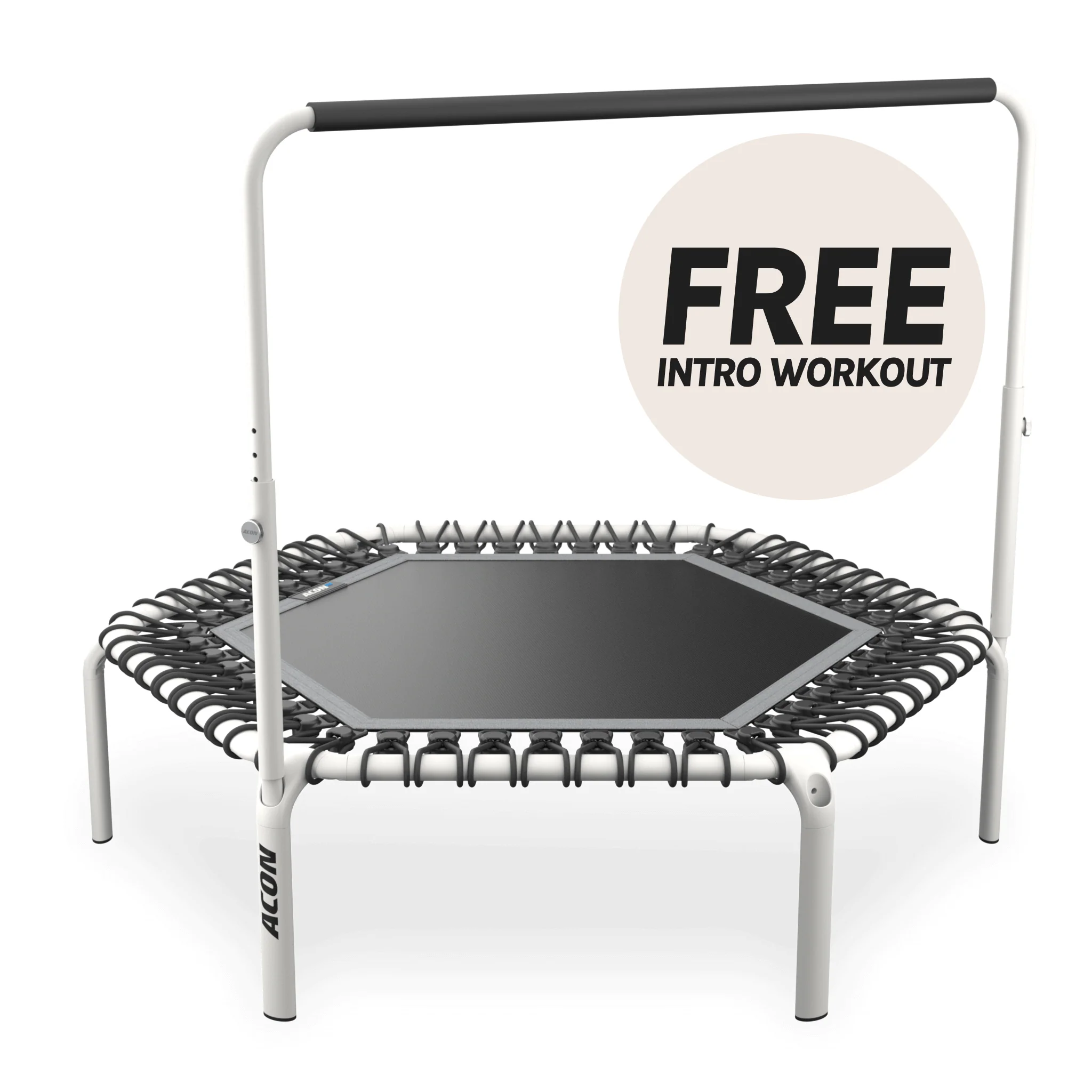 ACON Fit 1,41 m Hexagon fitness-trampoliini Balance-kahvatangolla