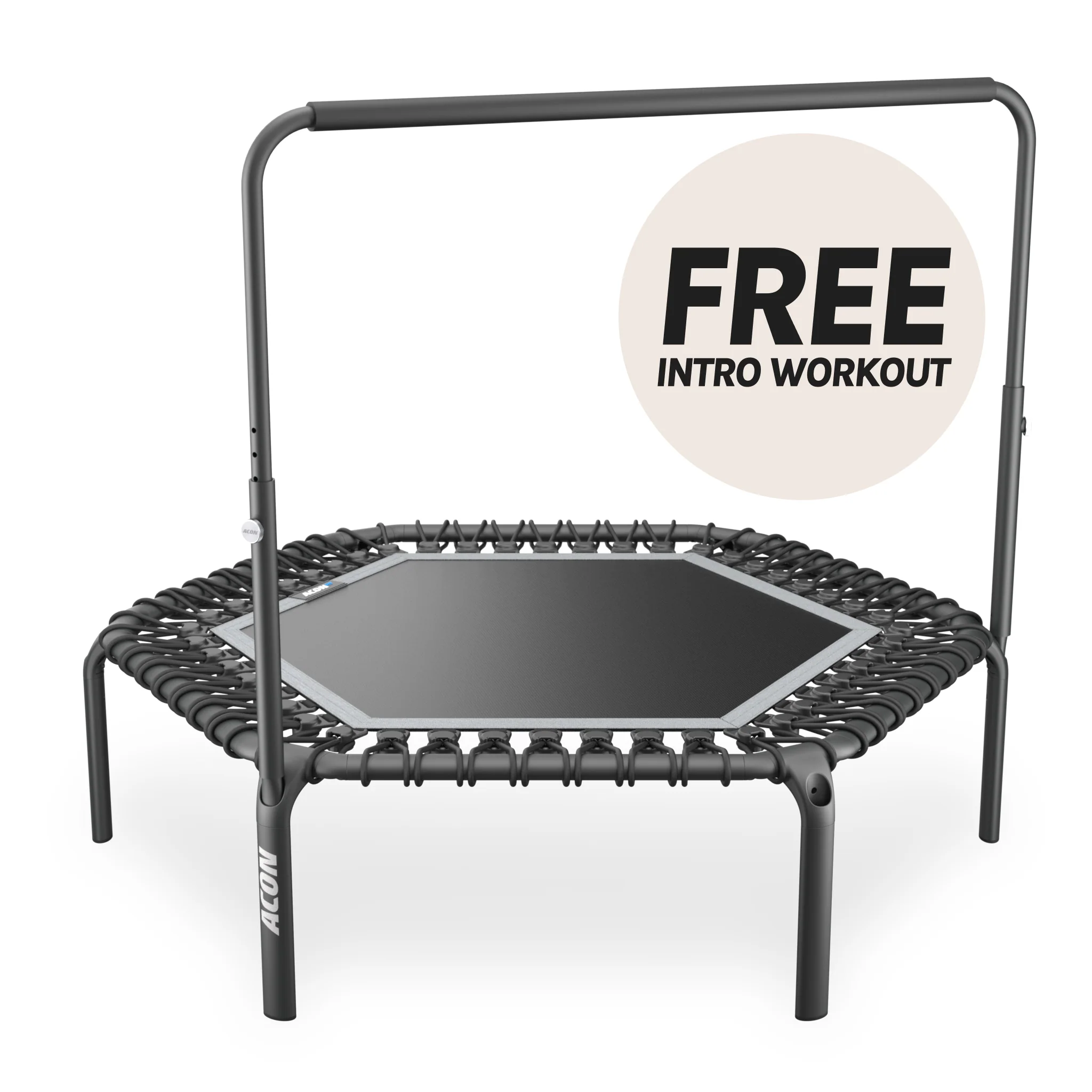 ACON Fit 1,41 m Hexagon fitness-trampoliini Balance-kahvatangolla - Image 7