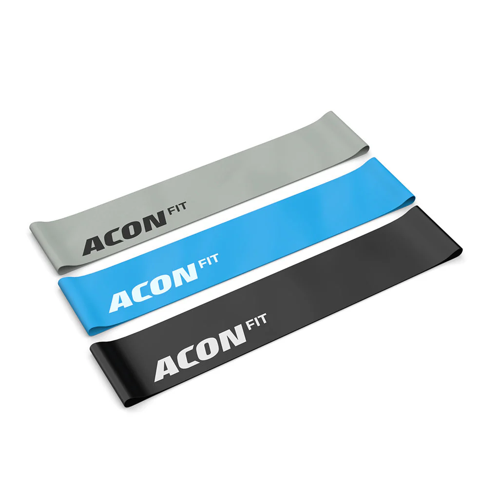 ACON FIT -vastuskuminauhat, 3kpl