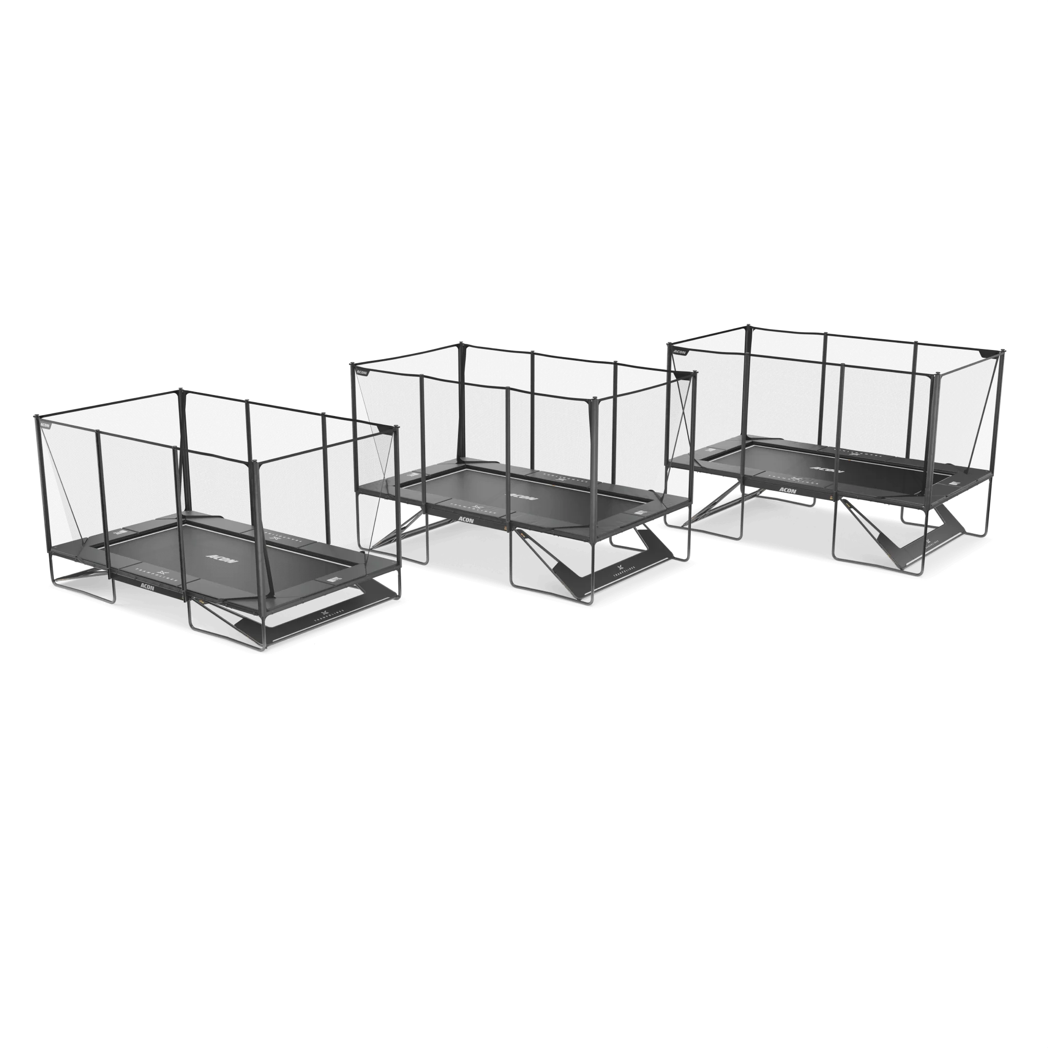 ACON X 17 korotussetti suorakulmaiseen trampoliiniin - Image 3