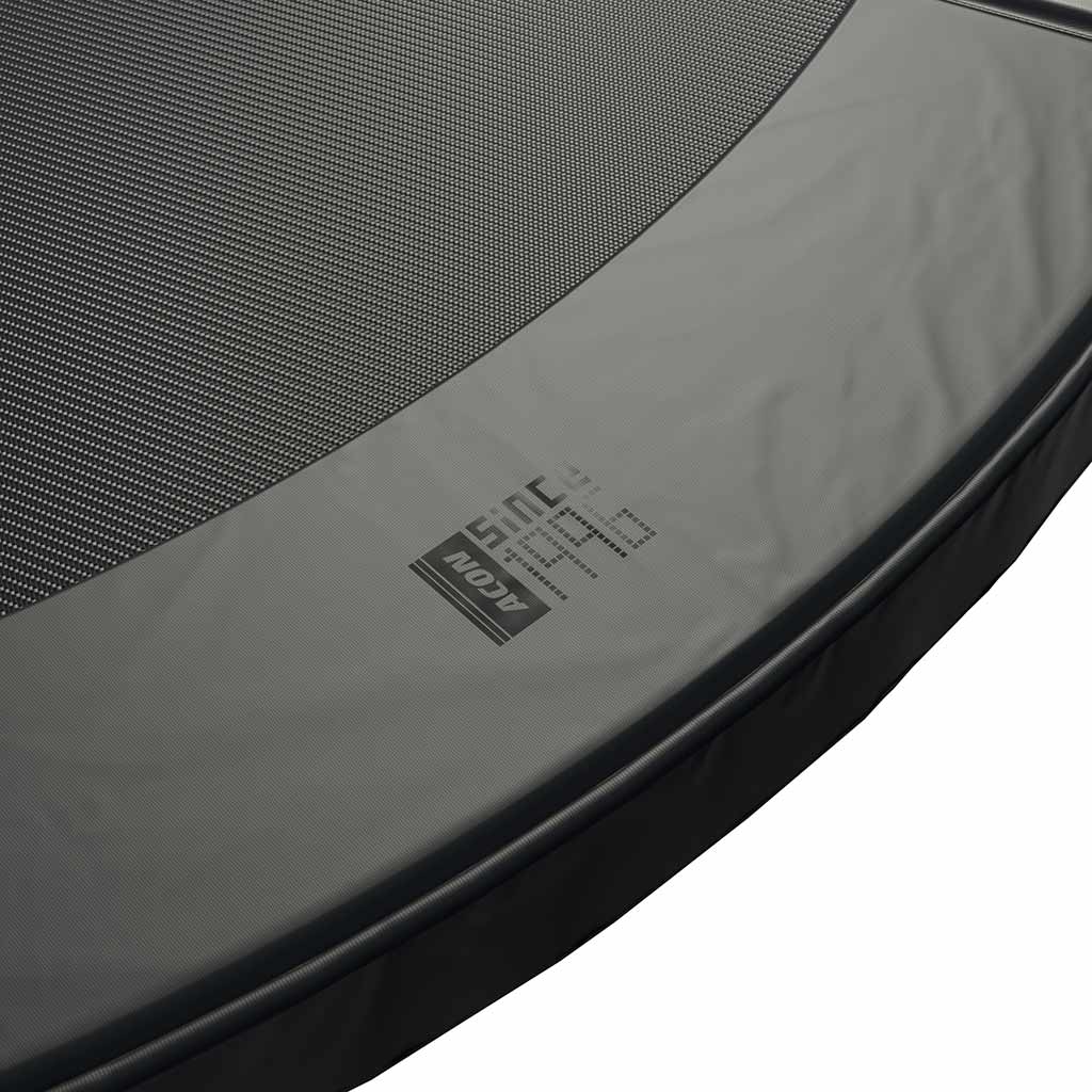 ACON Air 4,3m black pyöreä trampoliini premium turvaverkolla ja tikkailla - Image 6